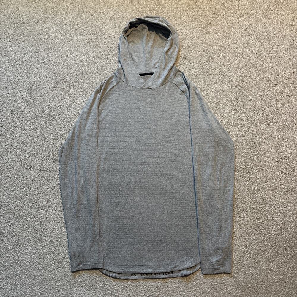 Lululemon Drysense Training Hoodie Men’s Sz Large Better Everyday Long Sleeve